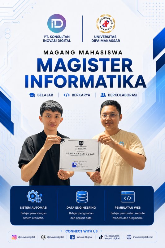 Magang Bersama Mahasiswa S2 Universitas Dipa Makassar